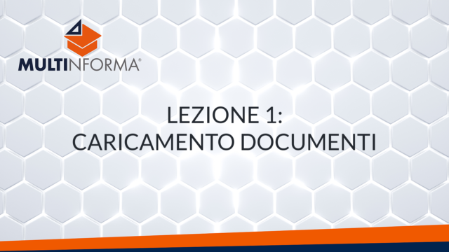 Lezione 1: Caricamento documenti